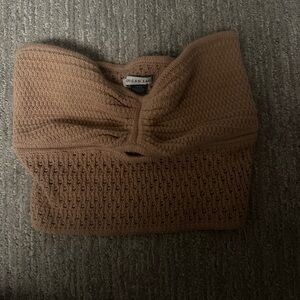 Women’s AE brown tube top